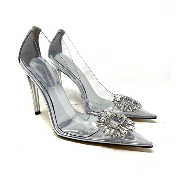 NIB Good American Cinder-Rella Pumps Size 7.5 & 8 - Picture 2 of 10